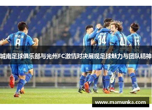 城南足球俱乐部与光州FC激情对决展现足球魅力与团队精神